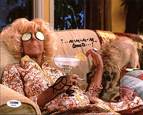 Lin Shaye There's Something About Mary "M-M-M-M...GOOD...!" 8X10 PSADNA #AA82645