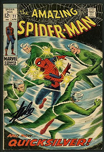 Stan Lee Signed Amazing Spider-Man #71 Comic Book Quicksilver PSA/DNA #W18779