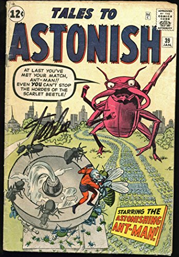 Stan Lee Authentic Signed Tales To Astonish #39 Comic Book PSA/DNA #Z05345