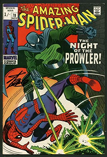 Stan Lee Signed Amazing Spider-Man #78 Comic Book Night Of Prowler PSA #W18838
