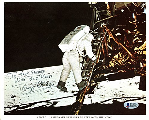 Edwin "Buzz" Aldrin NASA Apollo 11 Astronaut Signed 8x10 Press Photo BAS #D67969