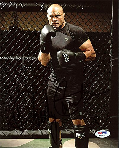Randy Couture UFC Authentic Signed 8X10 Photo Autographed PSA/DNA #AA82529
