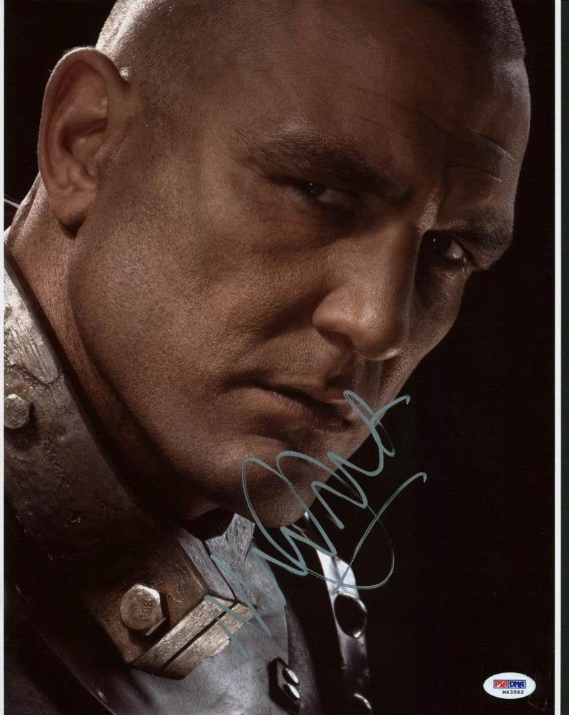 Vinnie Jones X-Men Signed Authentic 11X14 Photo Autographed PSA/DNA #M43592