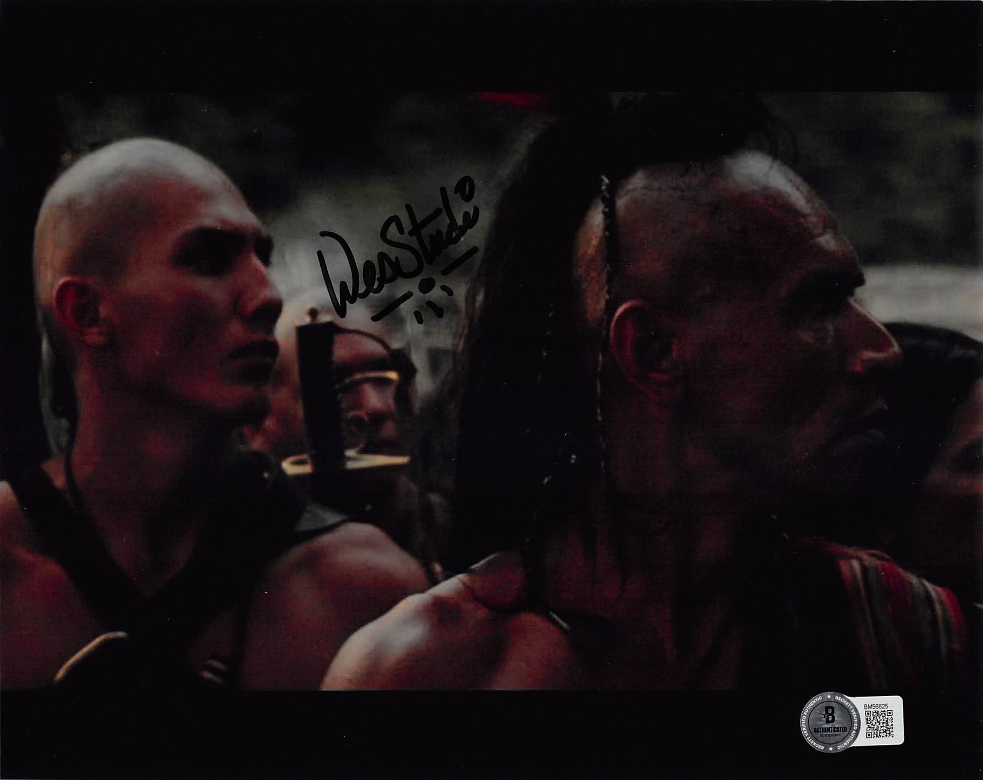 Wes Studi The Last of the Mohicans Authentic Signed 8x10 Horizontal Photo BAS 2