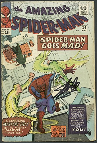 Stan Lee Authentic Signed The Amazing Spider-Man #24 Comic Book PSA/DNA #6A20955