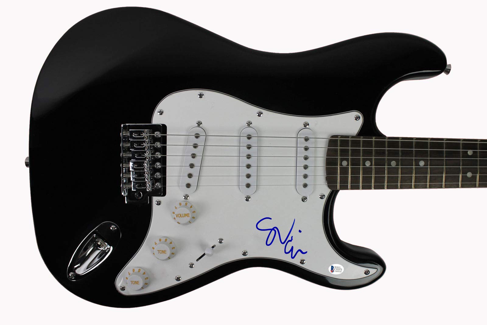 Steve Vai Favored Nations Authentic Signed Guitar Autographed BAS #C15373