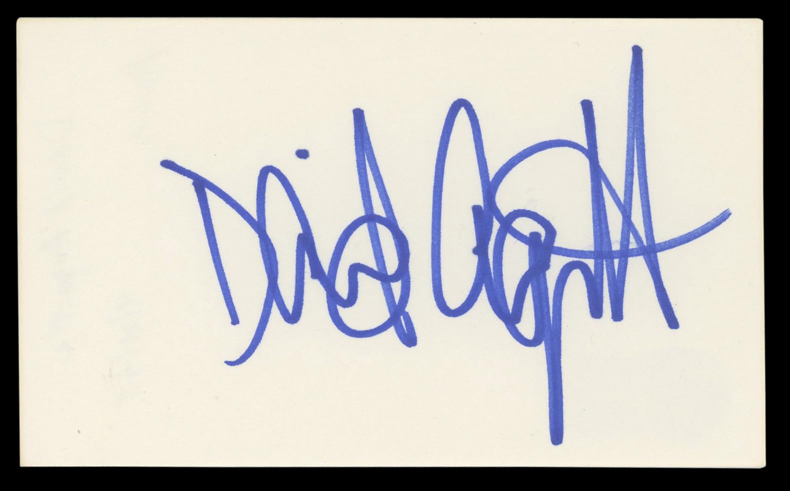 David Arquette Scream Authentic Signed 3x5 Index Card Autographed BAS #BM56928
