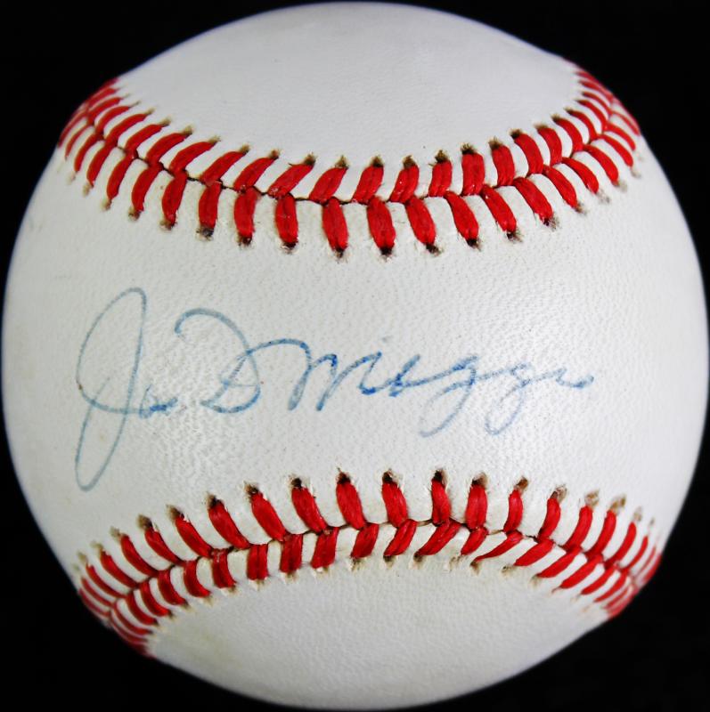 Yankees Joe Dimaggio Signed Authentic Oal Baseball Autographed PSA/DNA #W06904