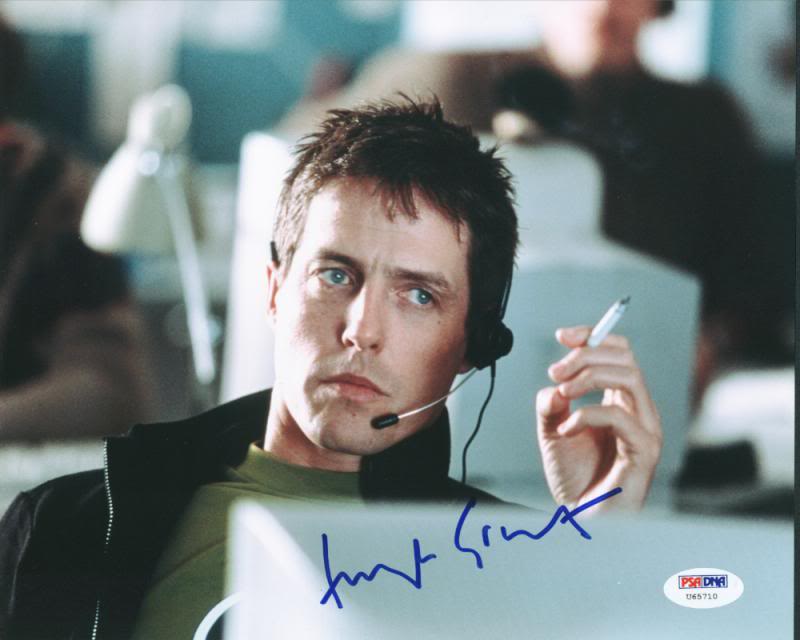 Hugh Grant Signed Authentic 8X10 Photo Autographed PSA/DNA #U65710