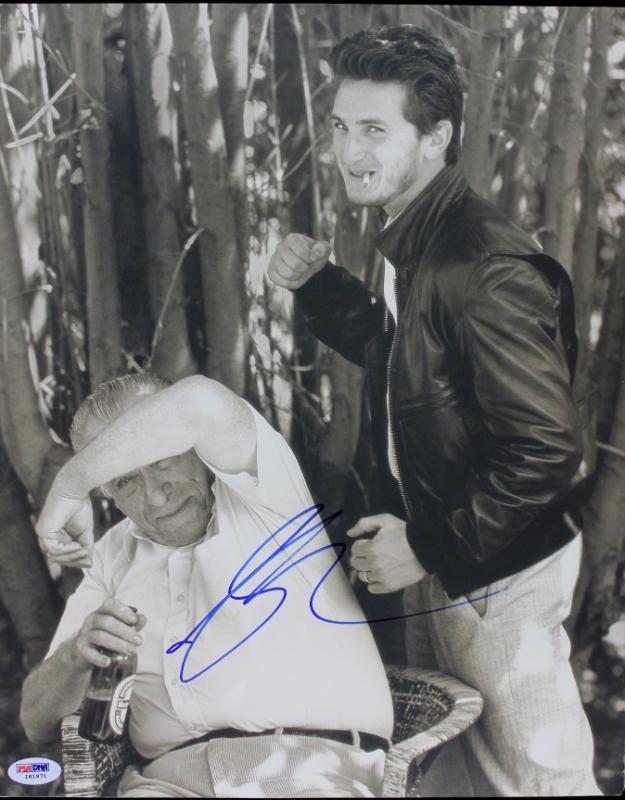 Sean Penn Authentic Signed 12X15 Herb Ritts Photo Autographed PSA/DNA #I81971