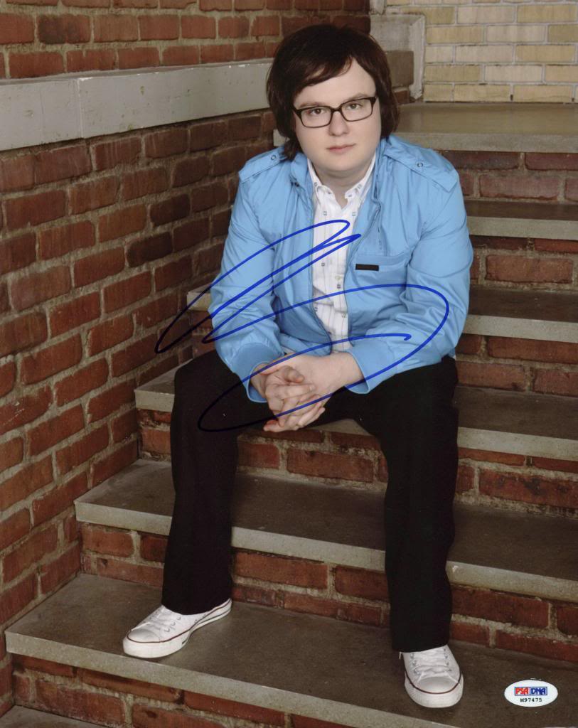 Clark Duke Hot Tub Time Machine Signed Authentic 11X14 Photo PSA/DNA #M97475