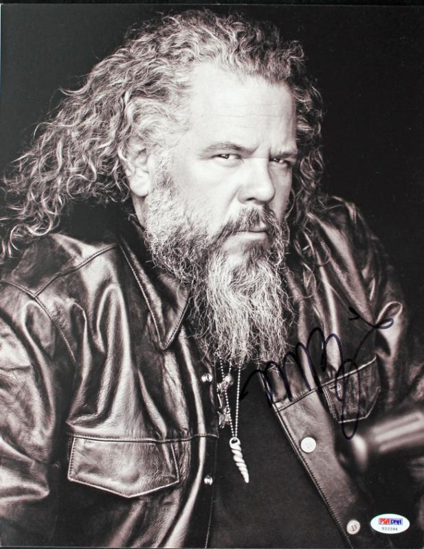 Mark Boone Junior Sons Of Anarchy Signed Authentic 11X14 Photo PSA/DNA #T22294