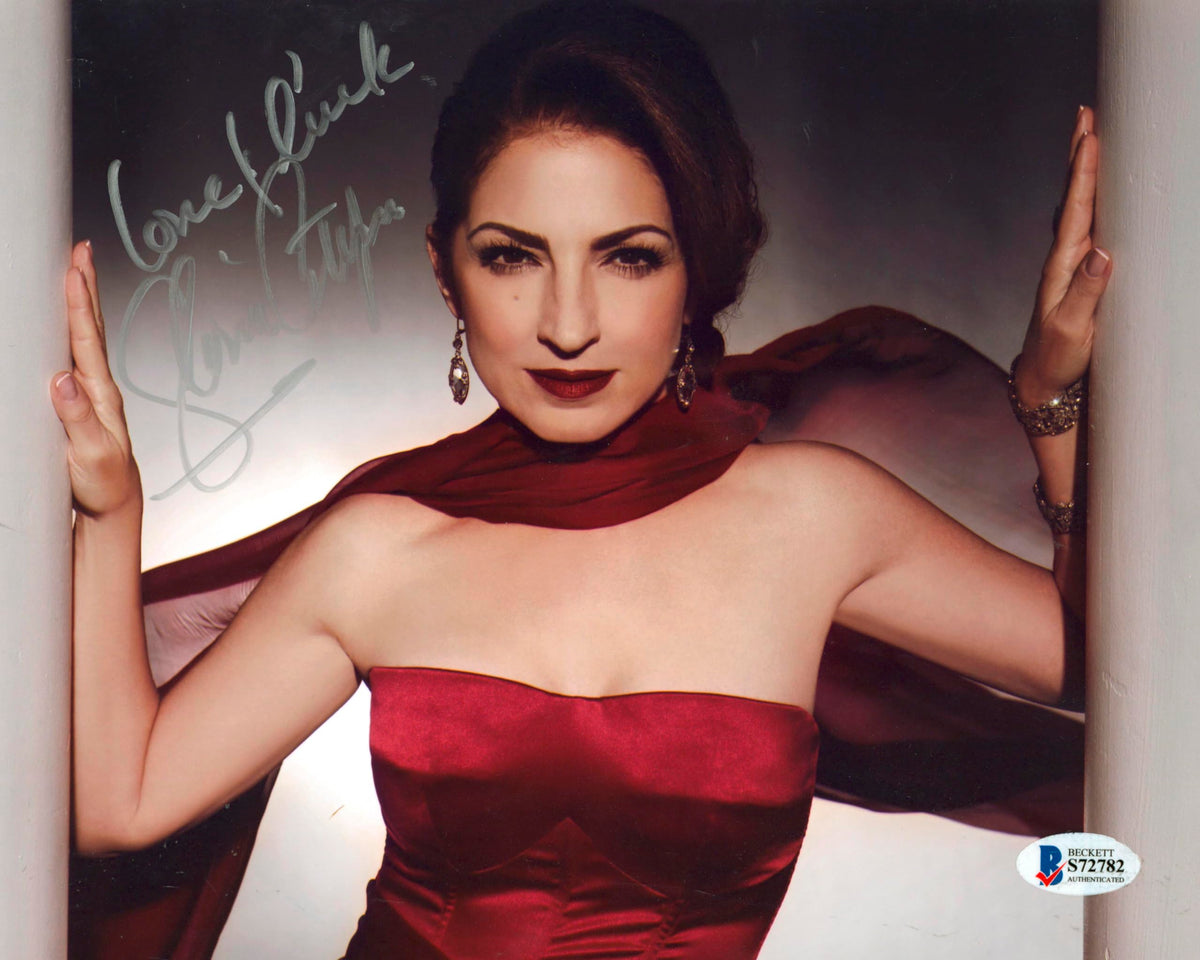 Gloria Estefan Miami Sound Machine "Love & Luck" Signed 8x10 Photo BAS #S72782