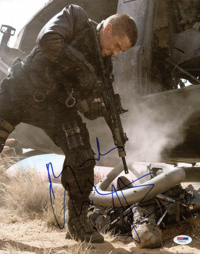 Christian Bale Terminator Salvation Signed Authentic 11X14 Photo PSA/DNA #T76111
