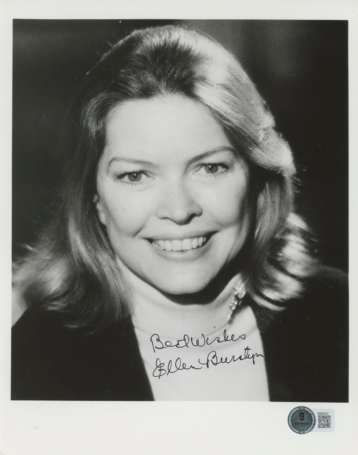 Ellen Burstyn Requiem for a Dream "Best Wishes" Signed 8x10 Photo BAS #BM03527