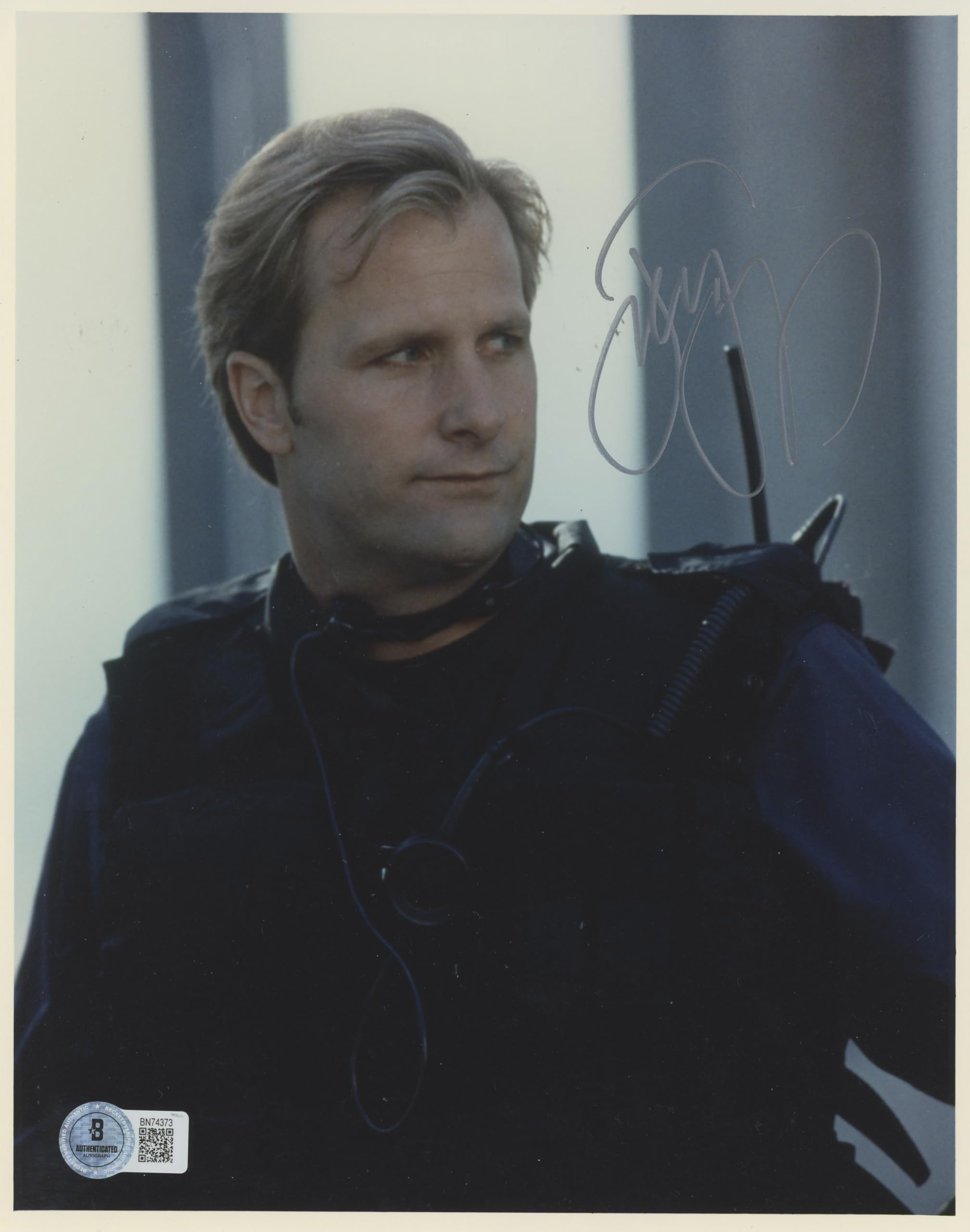 Jeff Daniels Speed Authentic Signed 8x10 Photo Autographed BAS #BN74373