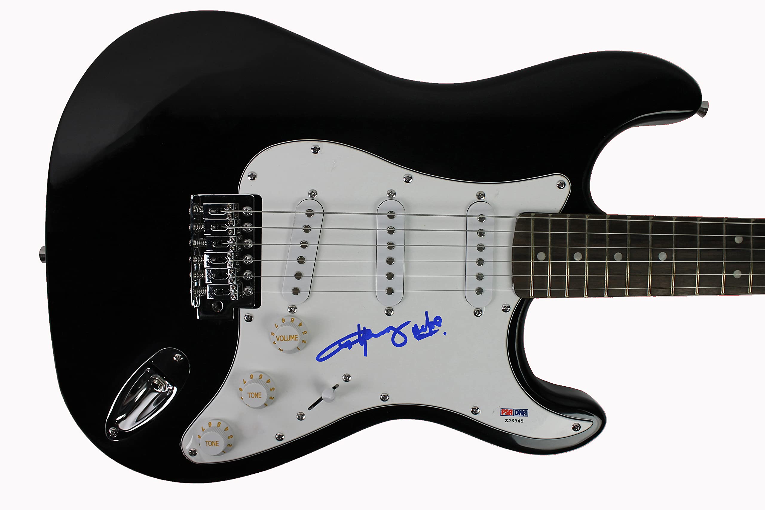 Angus Young "AC/DC" Authentic Signed Black Pro Electric Guitar PSA/DNA #Z26345