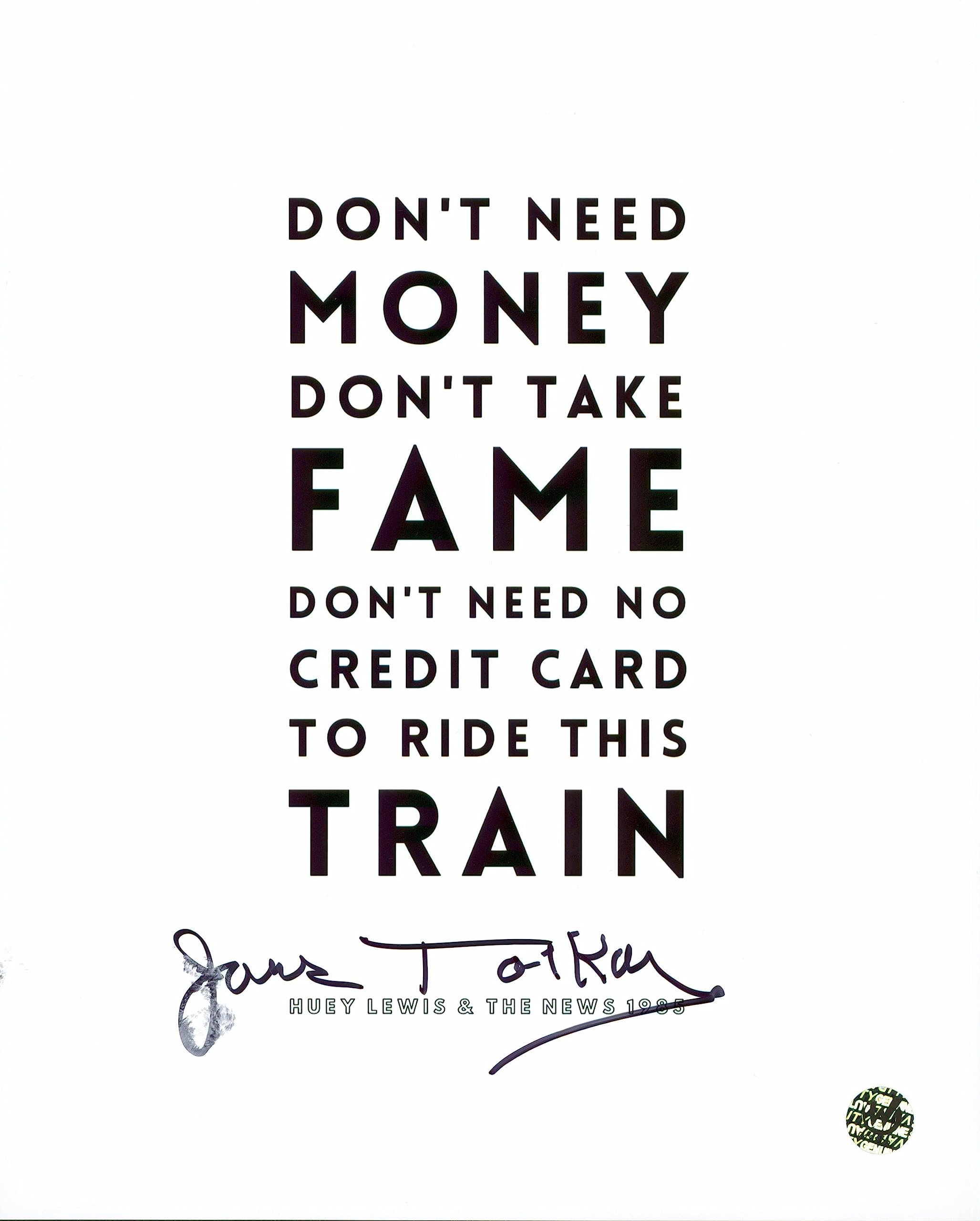 James Tolkan Back To The Future Authentic Signed 8x10 Photo Wizard World #019228