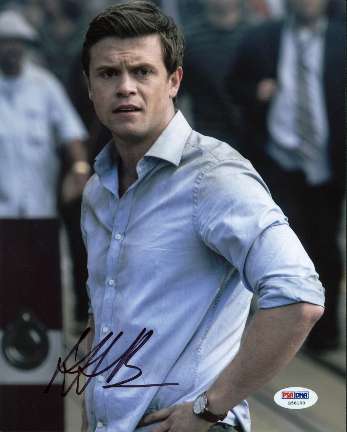 Hugo Johnstone-Burt San Andreas Signed Authentic 8X10 Photo PSA/DNA #Z56100
