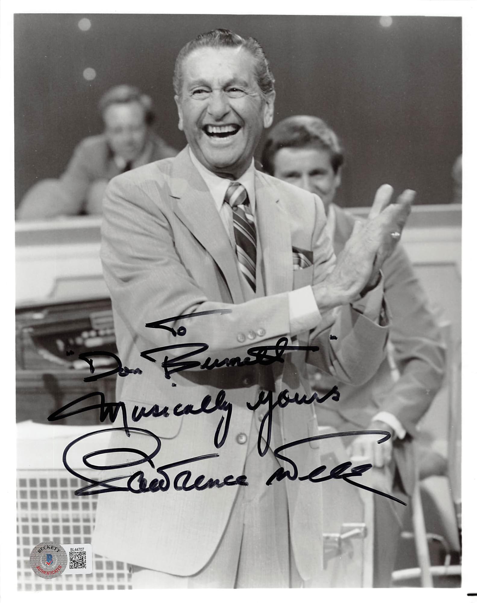 Lawrence Welk The Lawrence Welk Show Authentic Signed 8x10 Photo BAS #BL44707