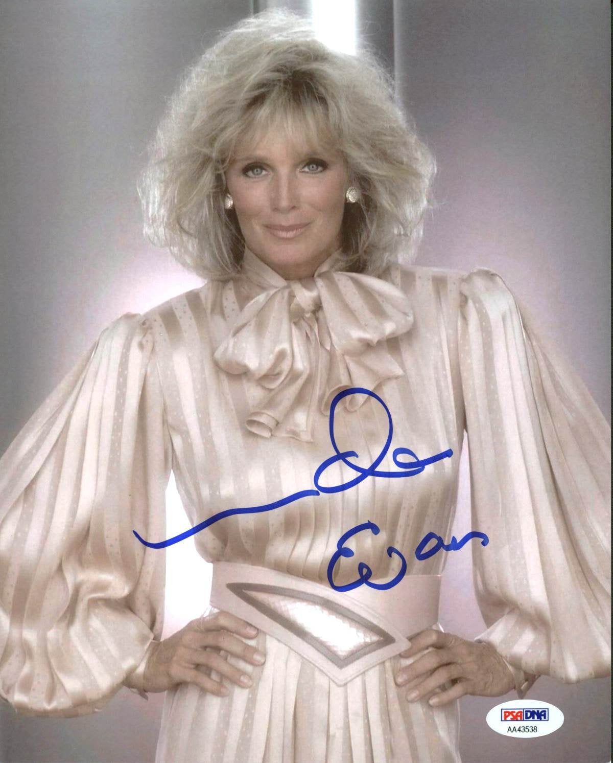 Linda Evans Dynasty Authentic Signed 8X10 Photo Autographed PSA/DNA #AA43538