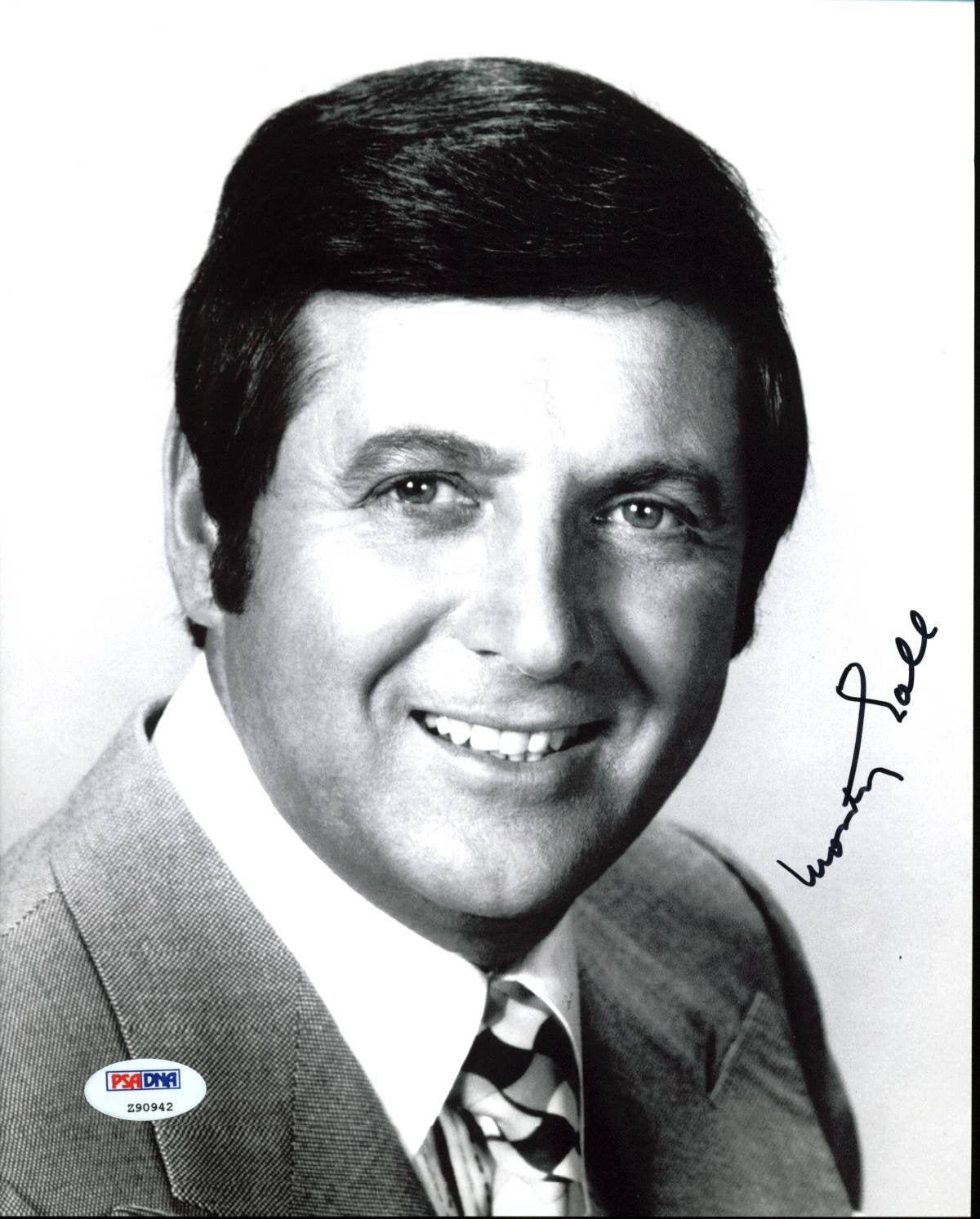 Monty Hall Let's Make A Deal Authentic Signed 8X10 Photo PSA/DNA #Z90942