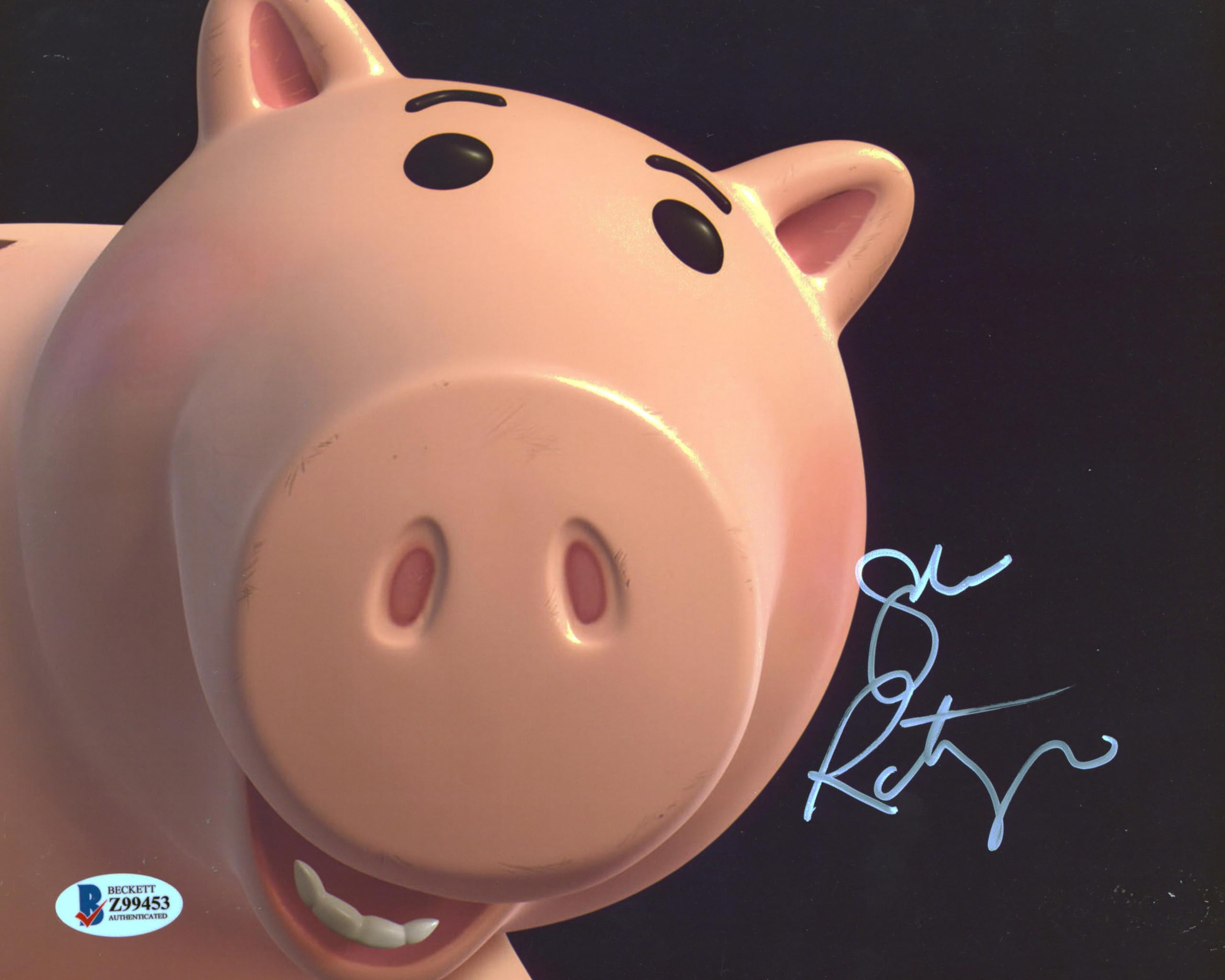 John Ratzenberger Toy Story Authentic Signed 8x10 Photo Autographed BAS #Z99453