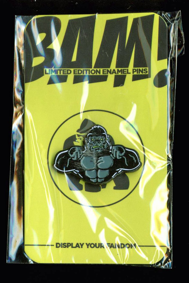 King Kong "Primates" Fan Art Collection Pin Exclusively from BAM BOX