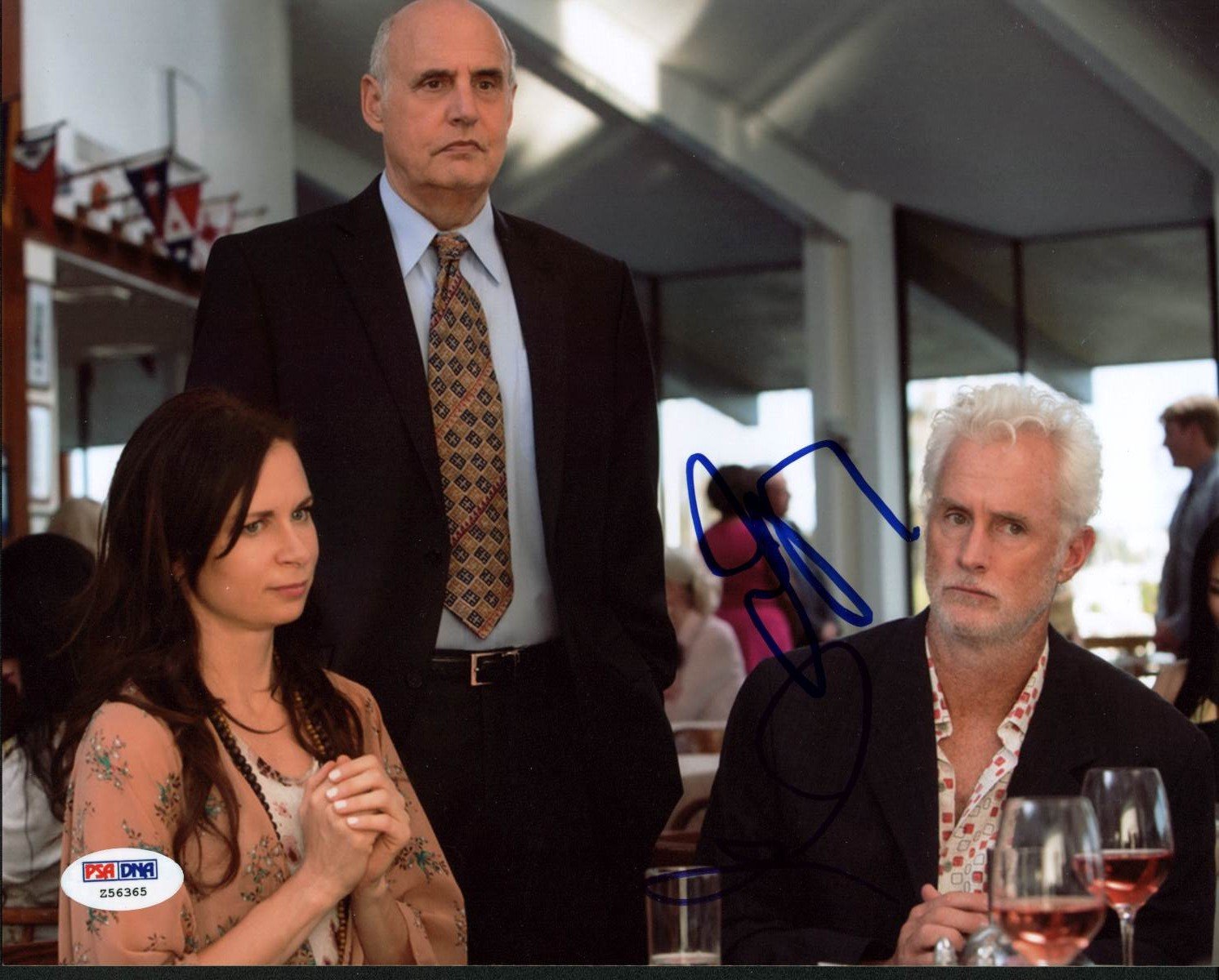Jeffrey Tambor & John Slattery Arrested Development Signed 8X10 Photo PSA Z56365