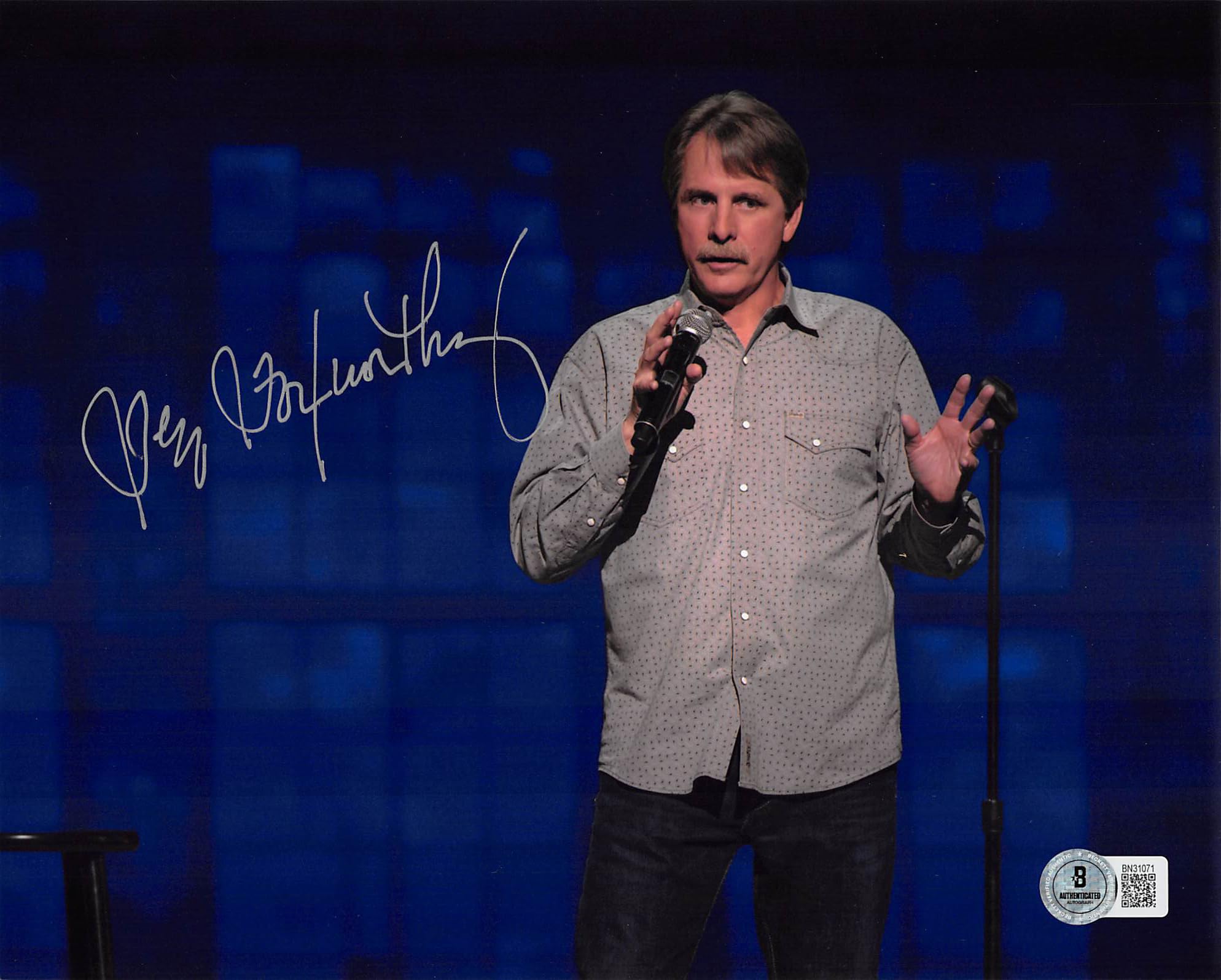 Jeff Foxworthy Comedian Authentic Signed 8x10 Horizontal Photo Autographed BAS 3