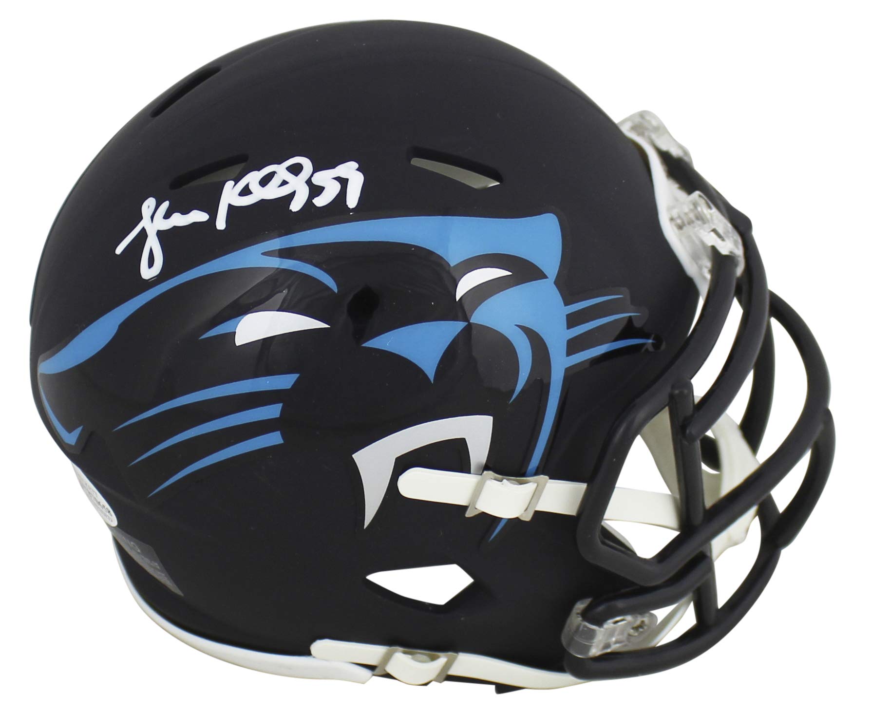 Panthers Luke Kuechly Authentic Signed Amp Speed Mini Helmet BAS Witnessed