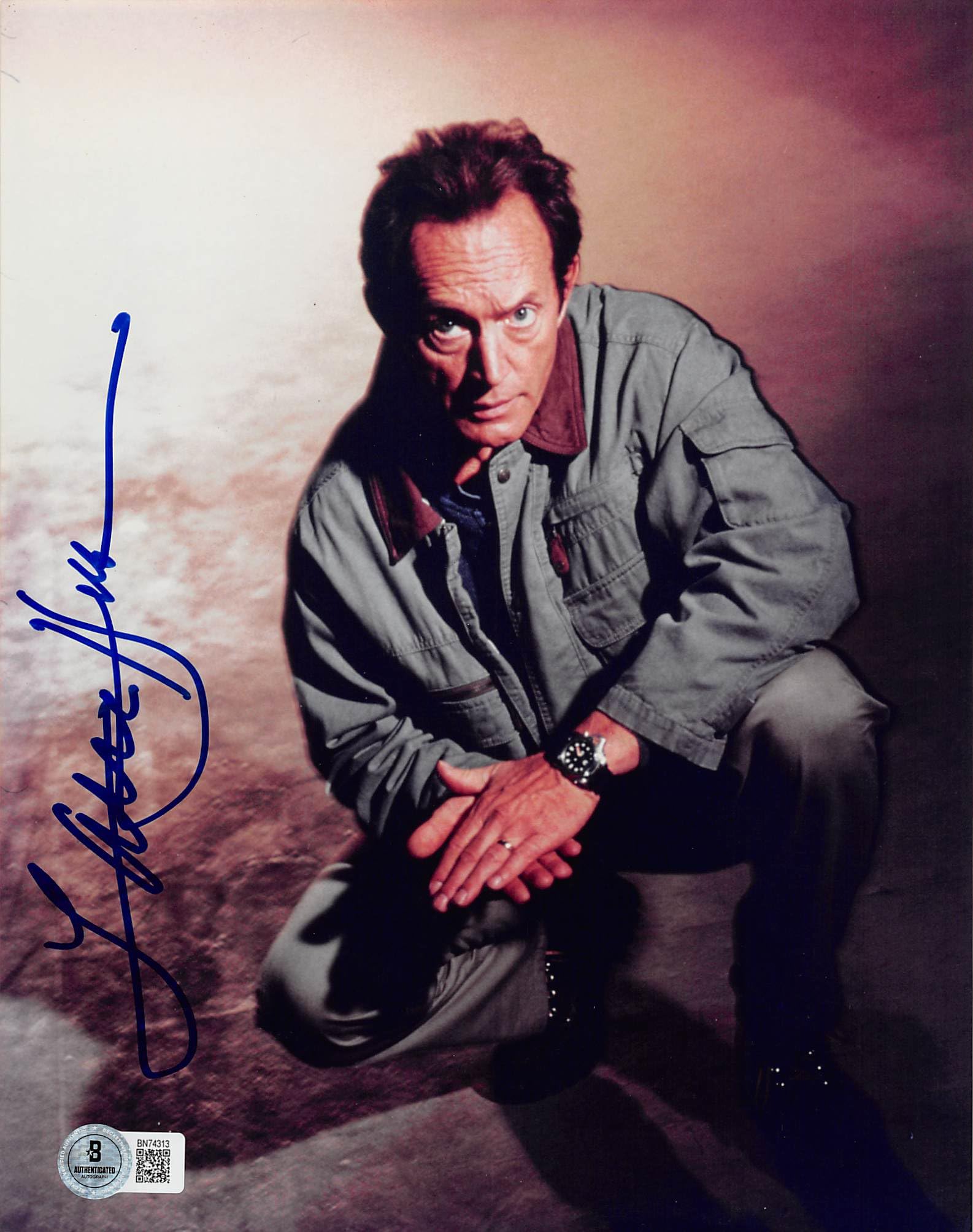 Lance Henriksen Millennium Authentic Signed 8x10 Photo Autographed BAS #BN74313