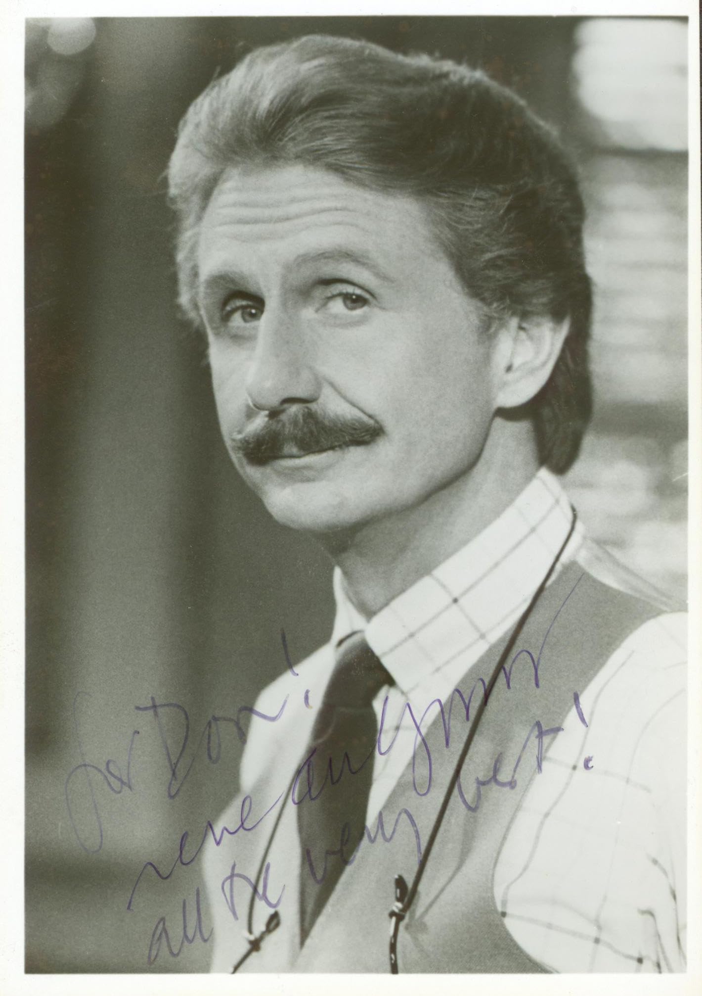 René Auberjonois Star Trek: Deep Space Nine "Don" Signed 5x7 Photo BAS #BM03262