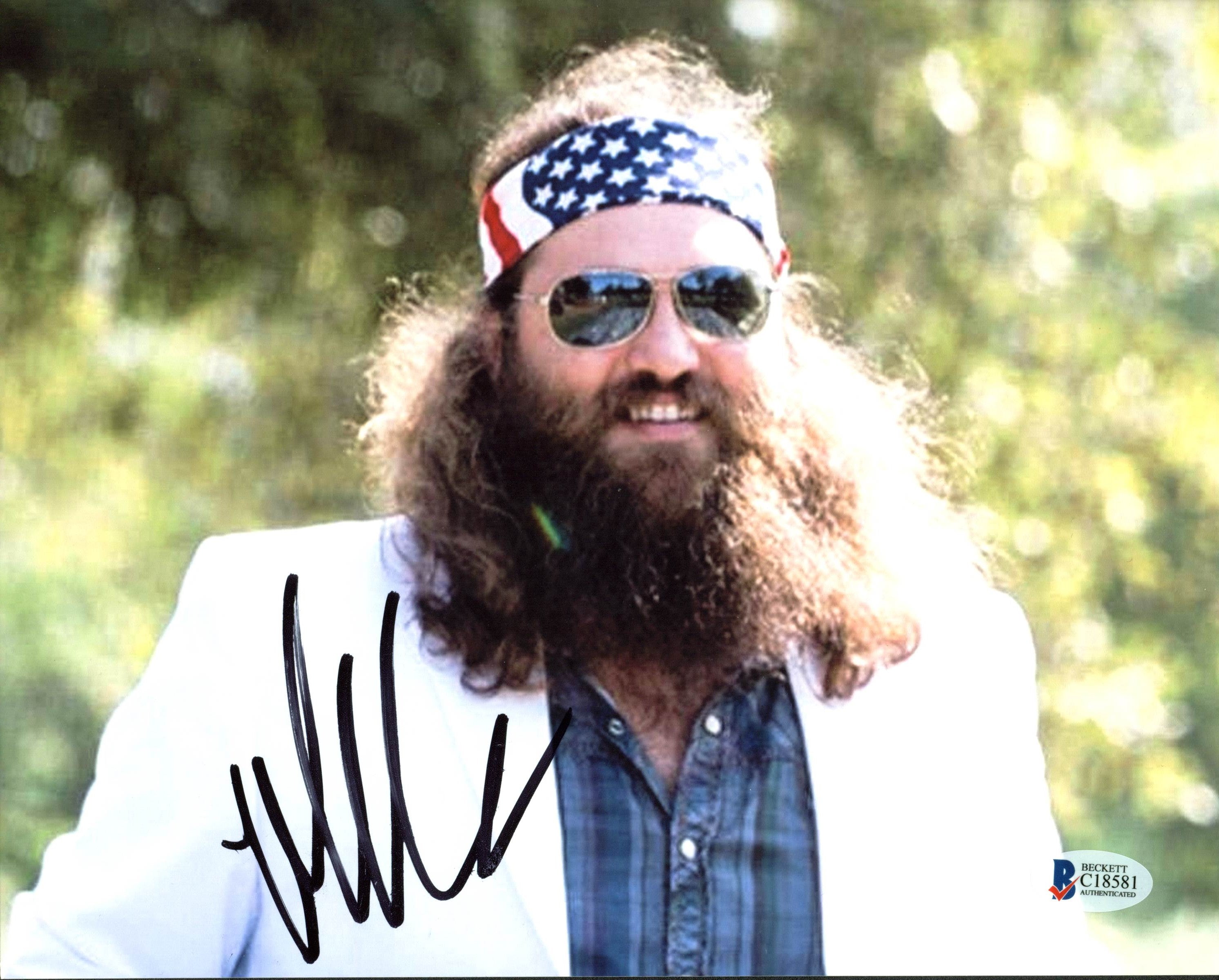Willie Robertson Duck Dynasty Authentic Signed 8X10 Photo BAS #C18581