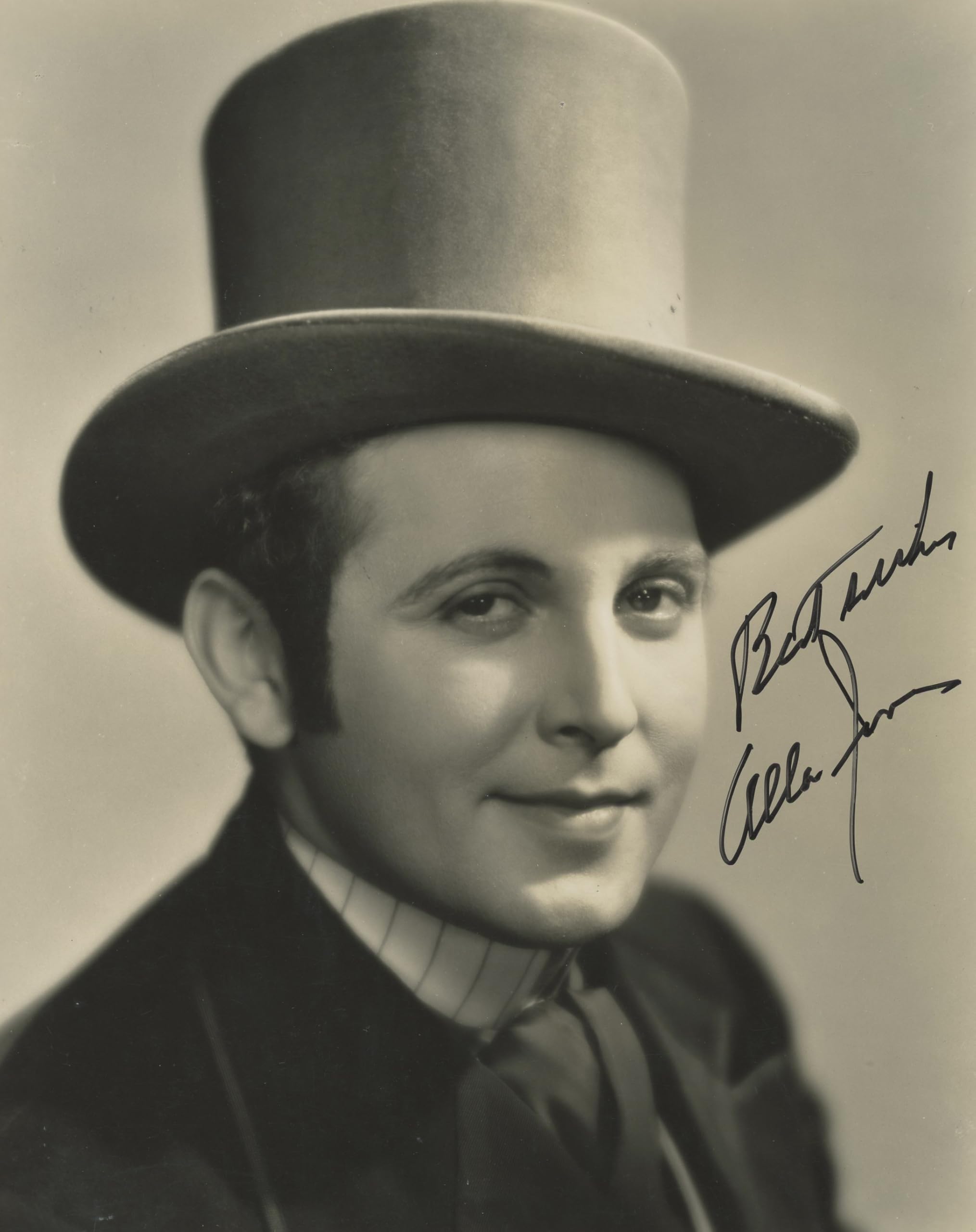 Allan Jones A Night at the Opera "Best Wishes" Signed 7.5x10 Photo BAS #BN29217