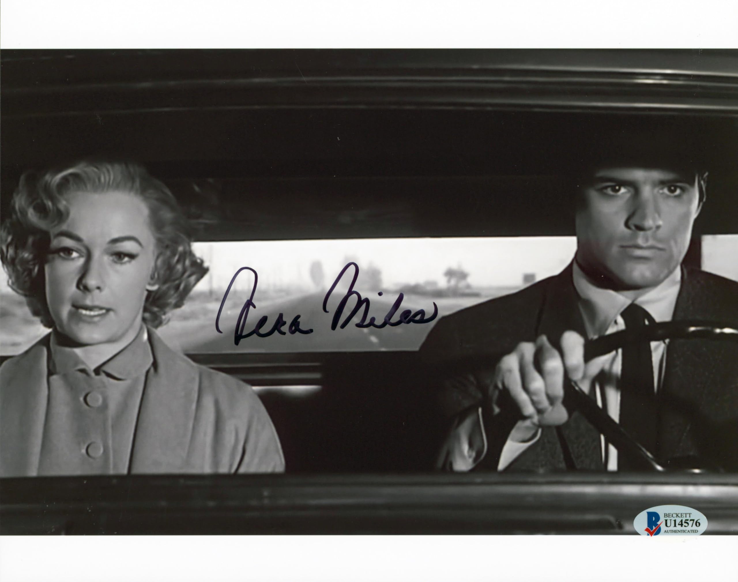 Vera Miles Psycho Authentic Signed 8x10 Photo Autographed BAS #U14576