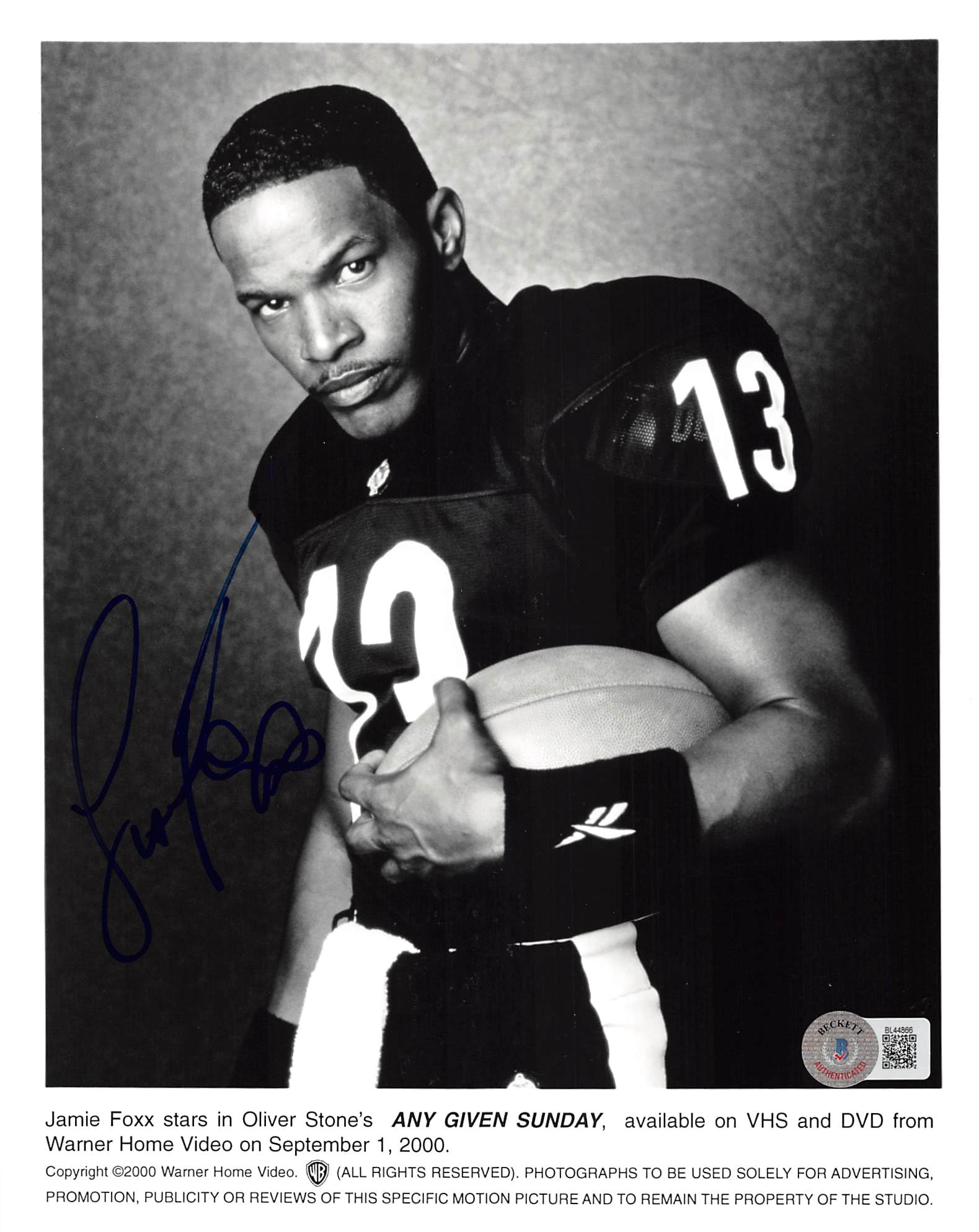 Jamie Foxx Any Given Sunday Authentic Signed 8x10 Photo Autographed BAS #BL44866