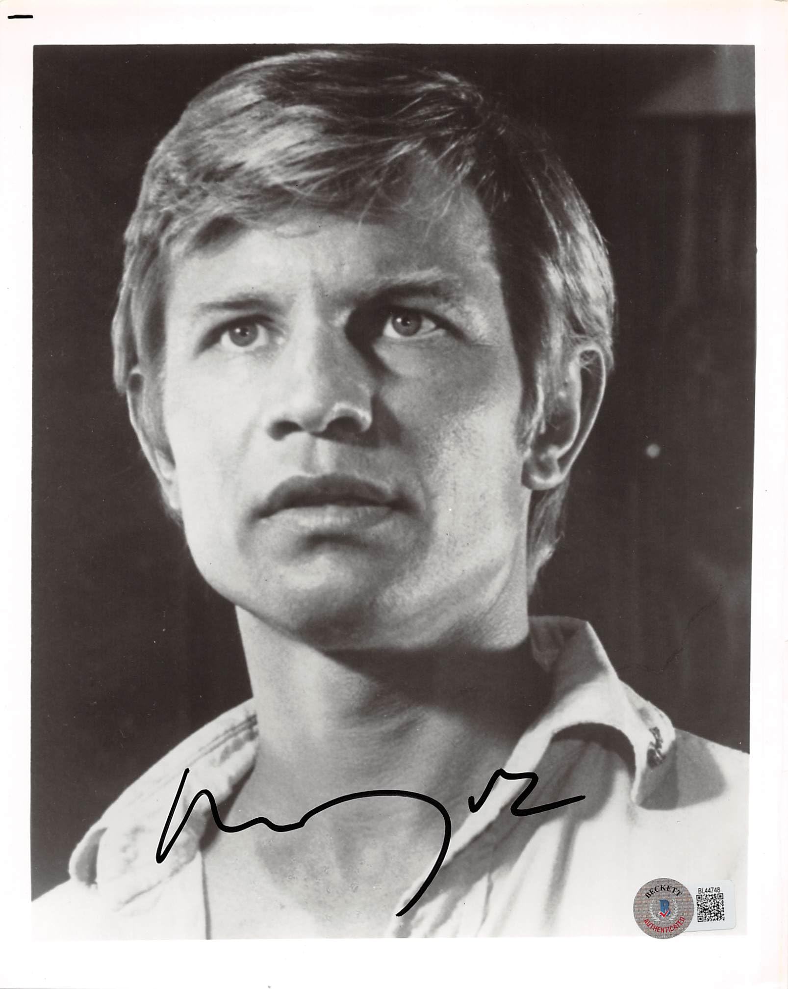 Michael York Logan's Run Authentic Signed 8x10 Photo Autographed BAS #BL44748
