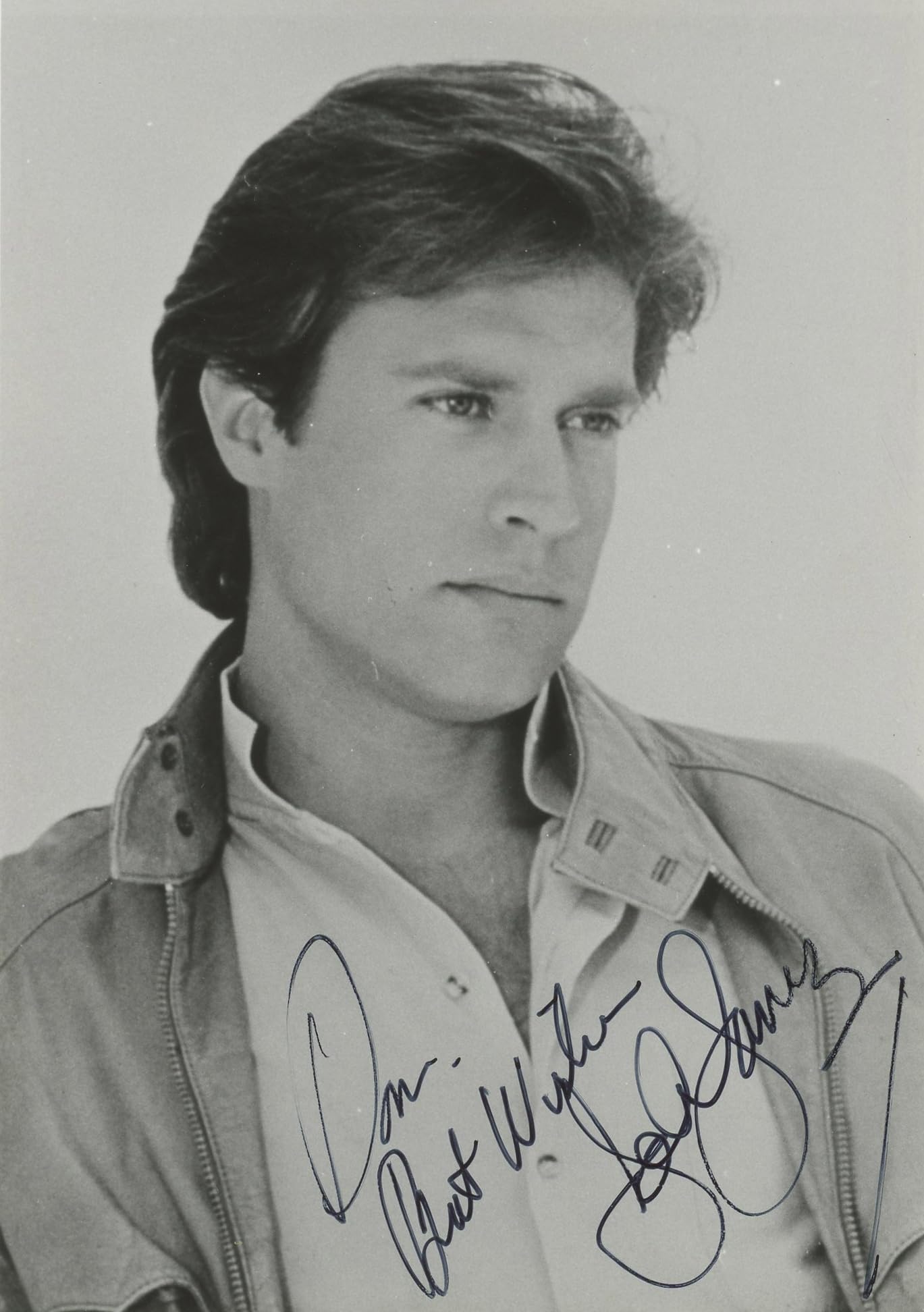 John James The Colbys "Don Best Wishes" Authentic Signed 5x7 Photo BAS #BK43291