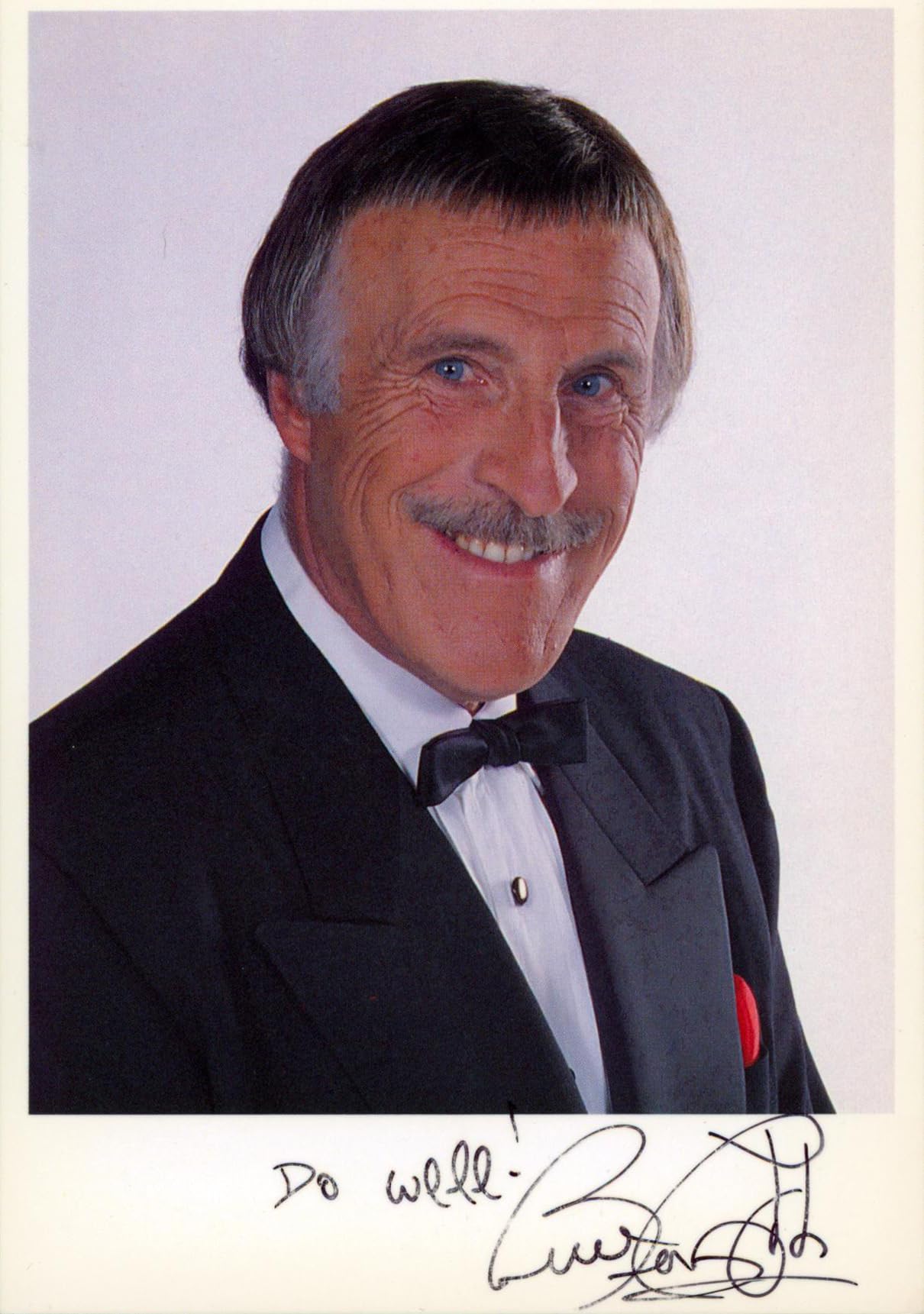 Bruce Forsyth The Generation Game "Do well!" Signed 4x6 Photo BAS #BM38101