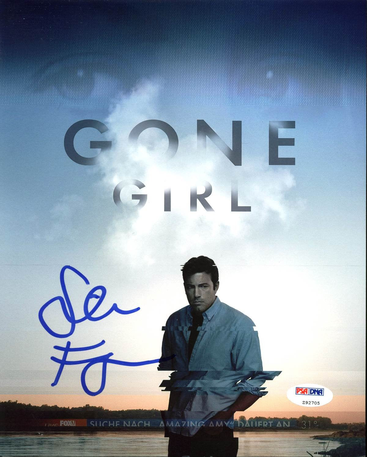 Gillian Flynn Gone Girl Authentic Signed 8X10 Photo Autographed PSA/DNA #Z92705