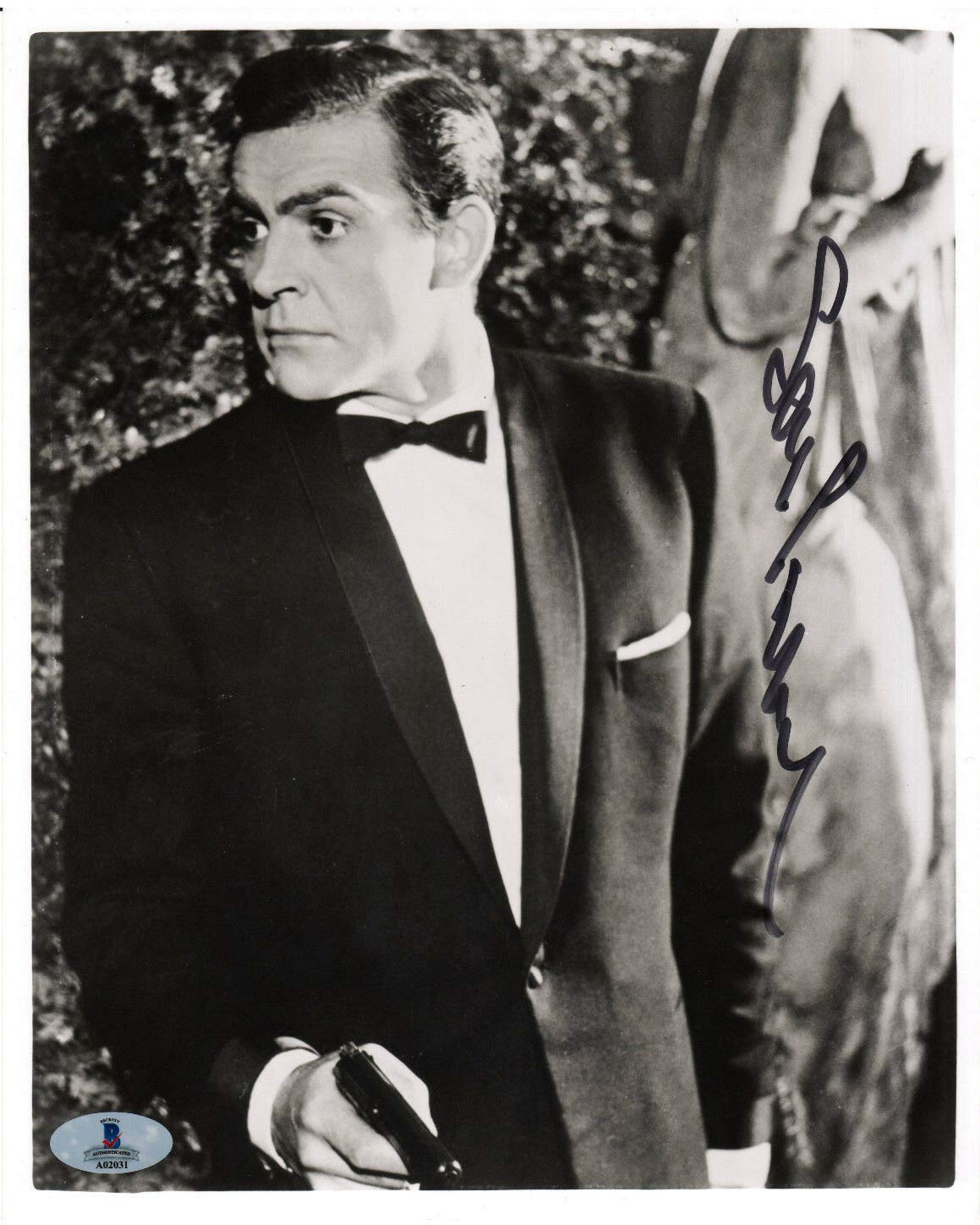 Sean Connery James Bond 007 Authentic Signed 8x10 Photo Autographed BAS #A02031