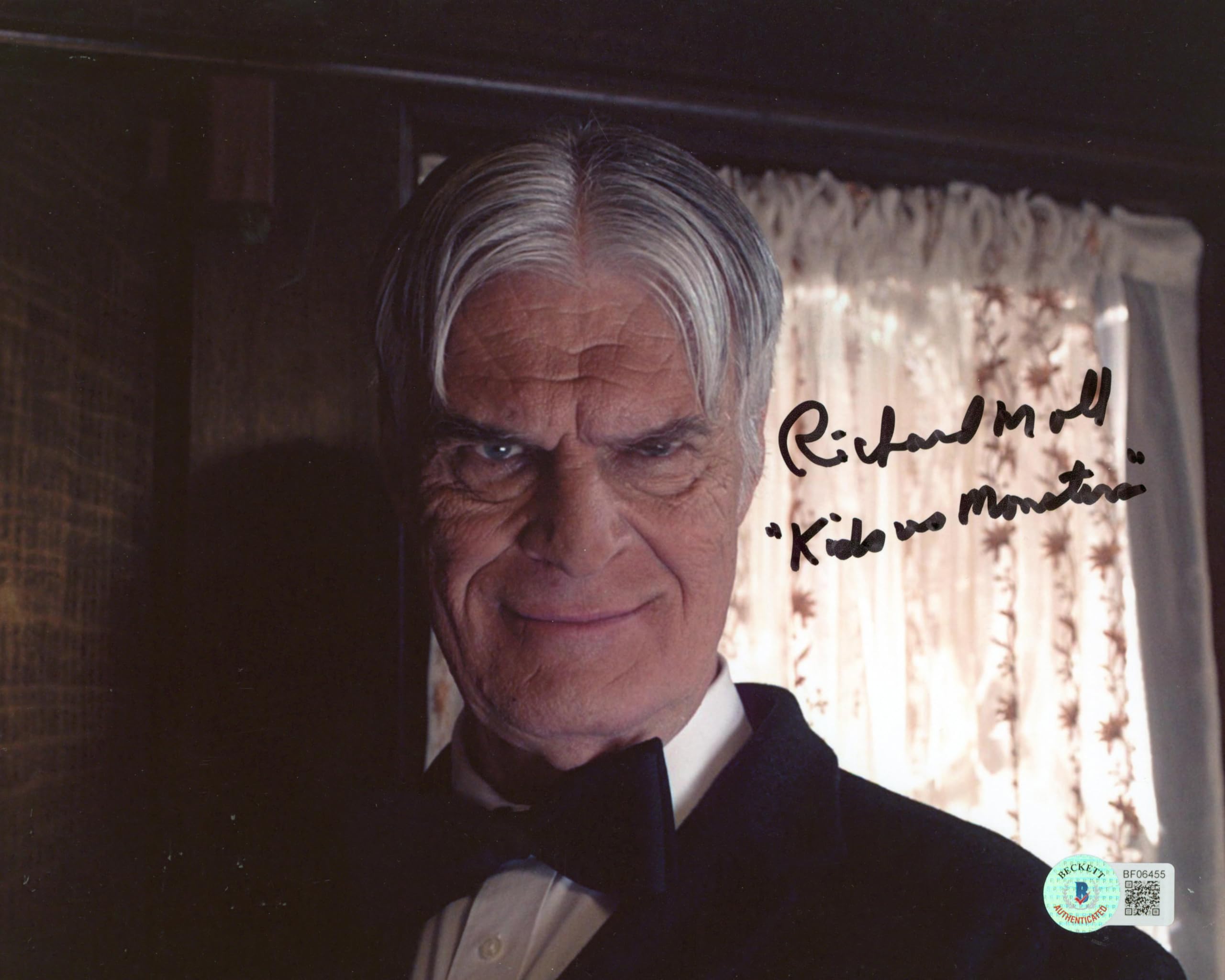 Richard Moll Kids Vs Monsters Authentic Signed 8x10 Photo BAS #BF06455