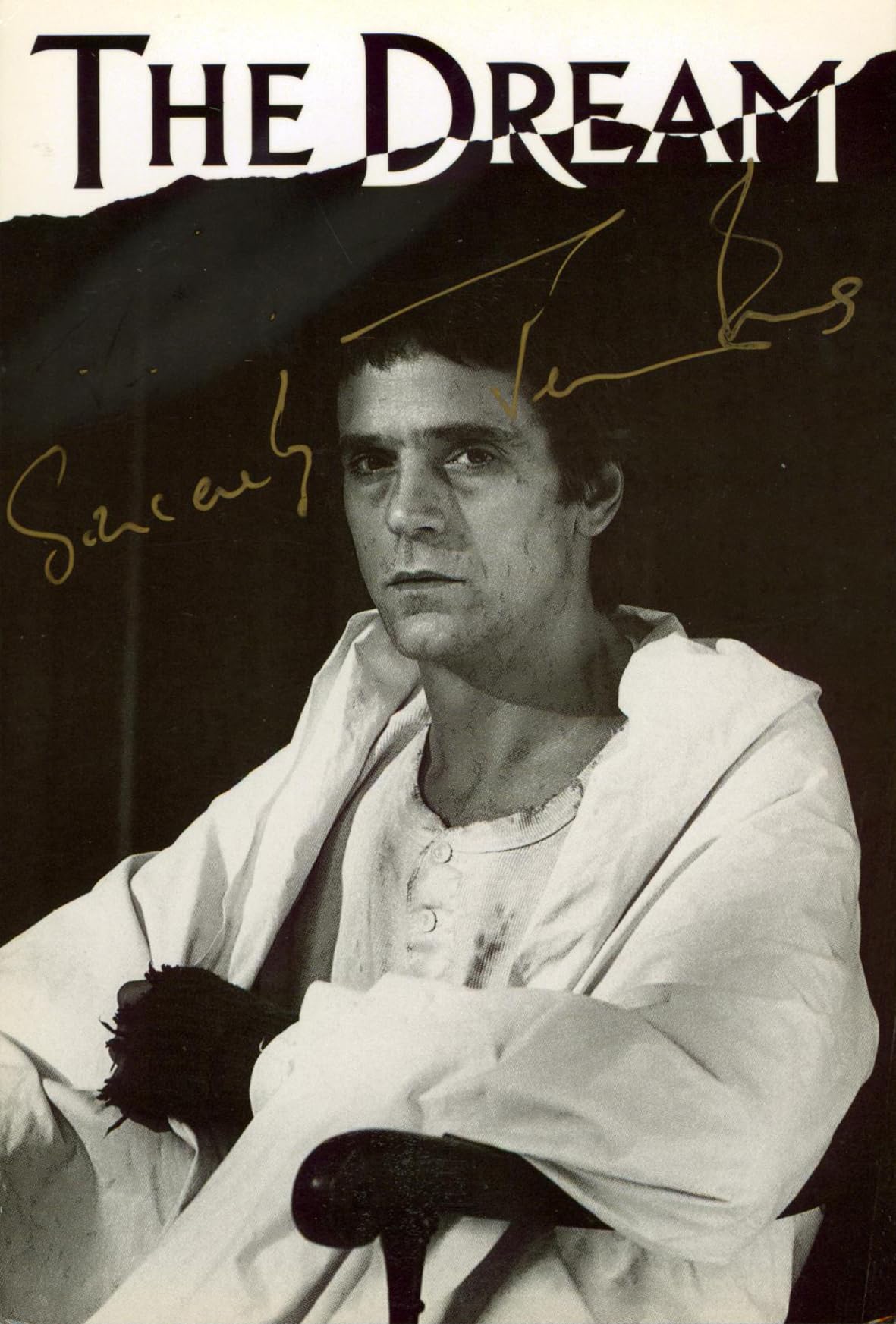 Jeremy Irons Dead Ringers Authentic Signed 4x6 Photo Autographed BAS #BM38084