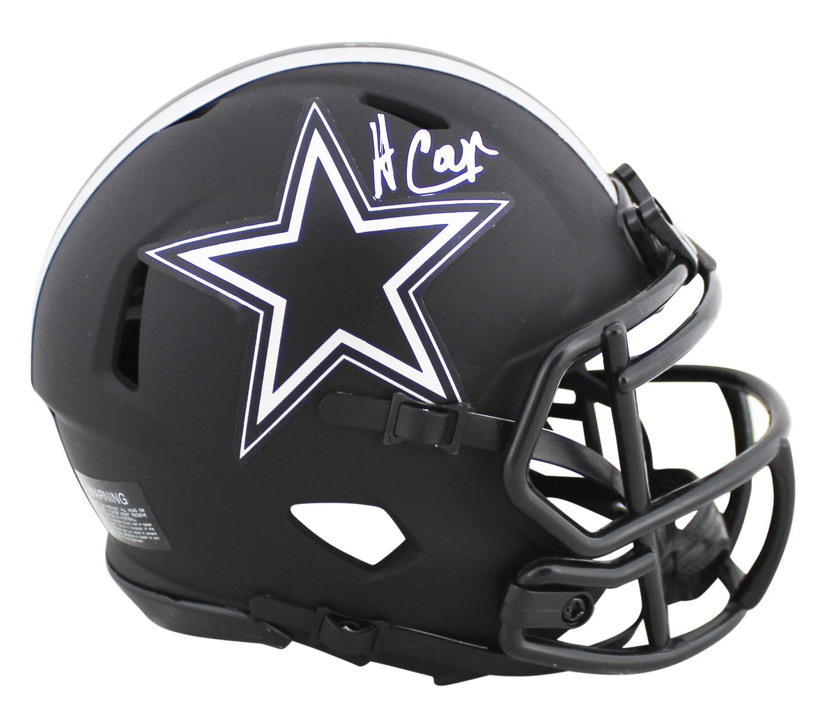 Cowboys Amari Cooper Signed Eclipse Speed Mini Helmet Autographed JSA Witness