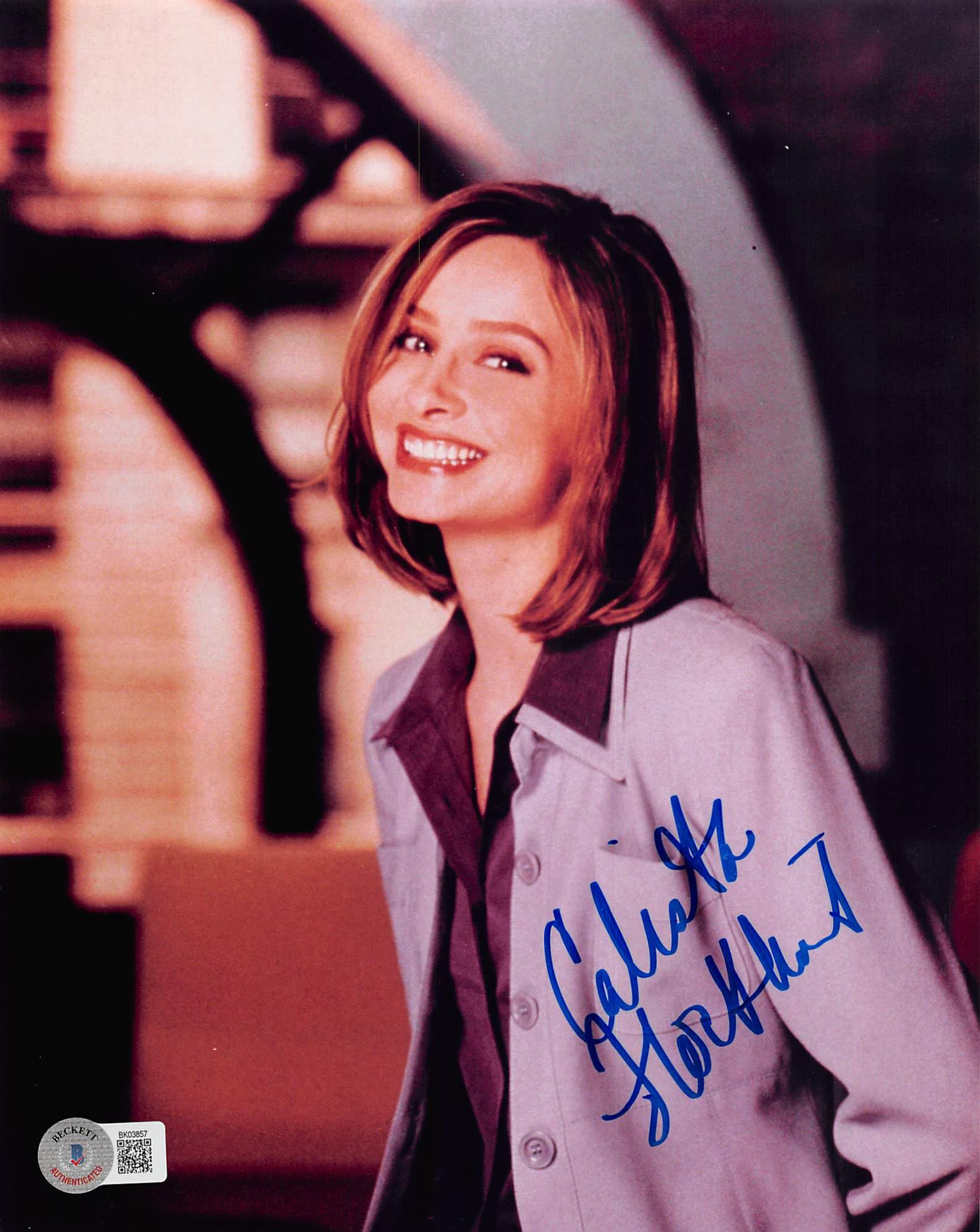 Calista Flockhart Ally McBeal Authentic Signed 8x10 Photo BAS #BK03857