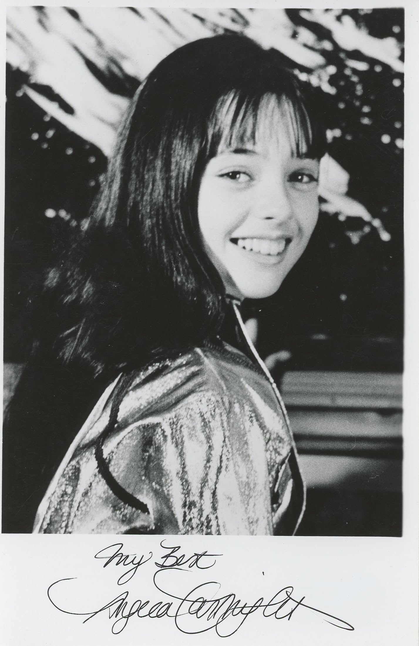 Angela Cartwright Danny Thomas Show "My Best" Signed 5x7.5 Photo BAS #BK43282