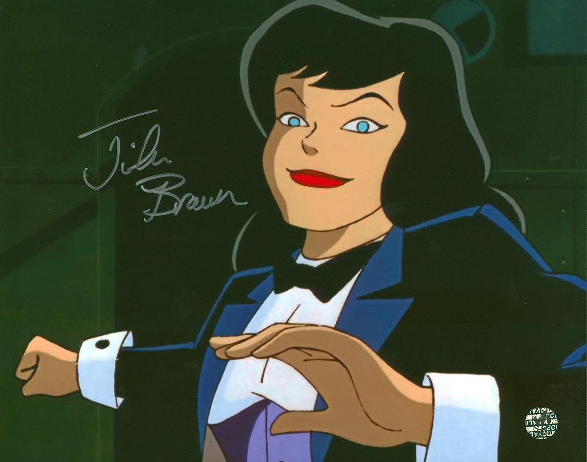 Julie Brown Batman The Animated Series Signed 8x10 Photo Wizard World #029558