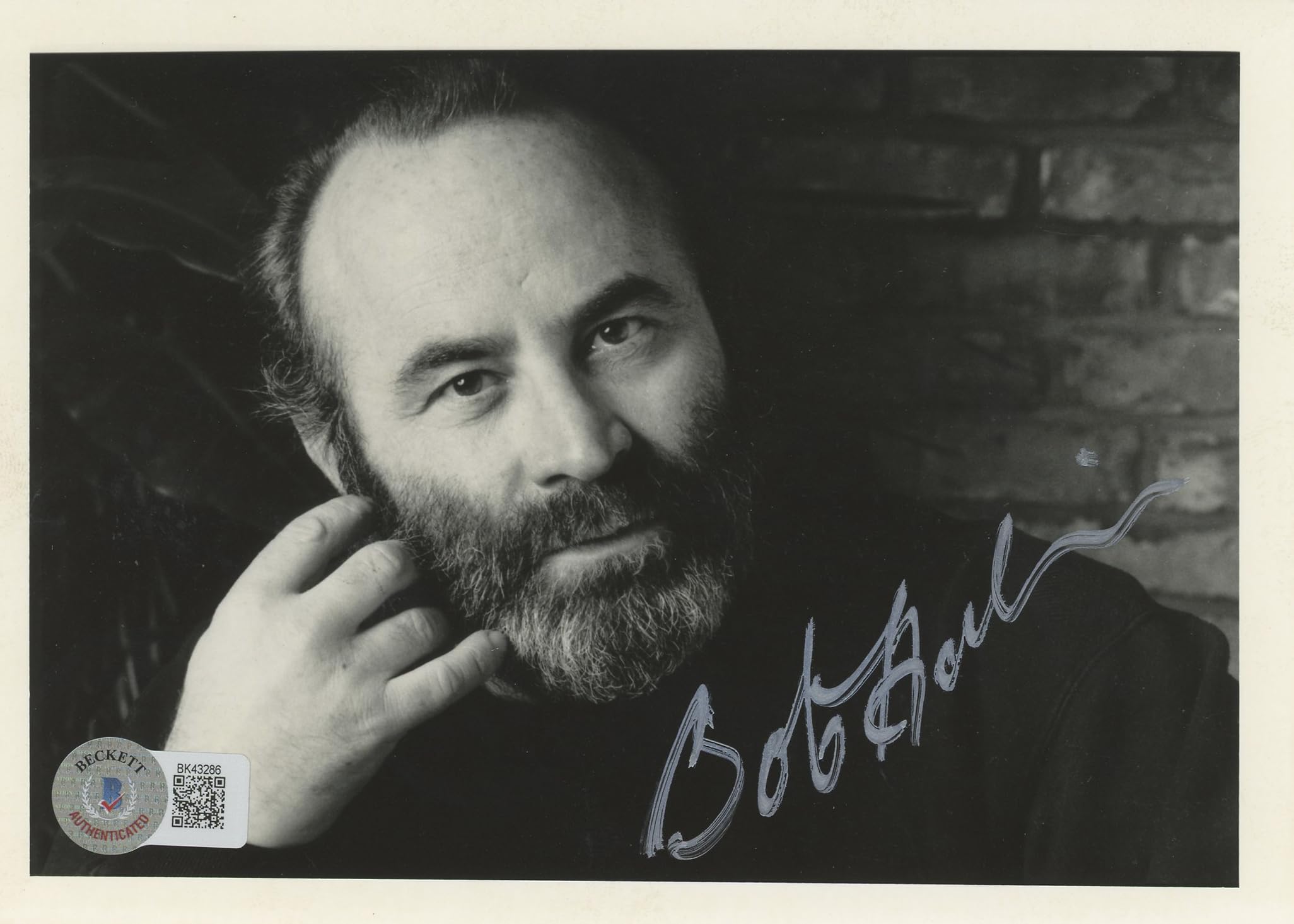 Bob Hoskins Who Framed Roger Rabbit? Authentic Signed 5x7 Photo BAS #BK43286