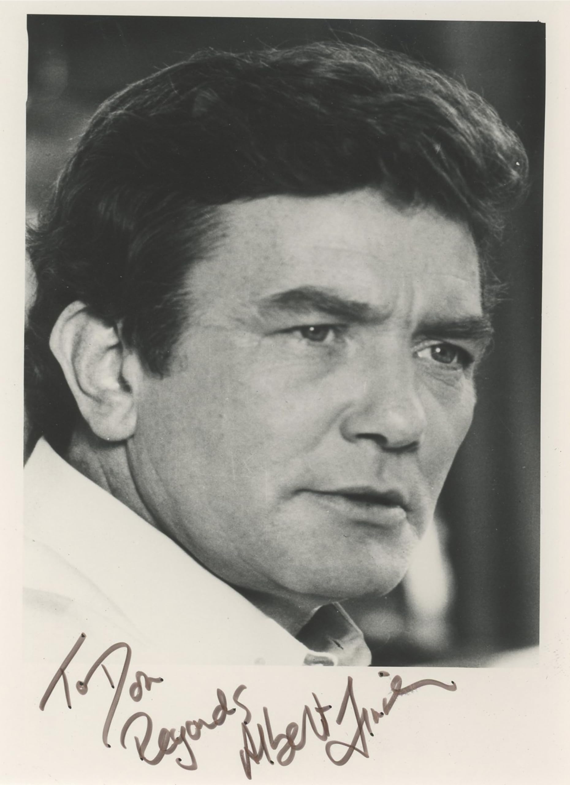 Albert Finney Erin Brockovich "To Don Regards" Signed 4x6 Photo BAS #BK43277